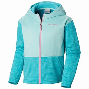 Columbia S'more Adventure™ Hybrid Hoodie Flickor LjusBlå (AXYIE3097)